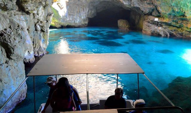 We take our guests on private boats to see the incredible grottos and crystal blue waters in Marettimo, Sicily. 